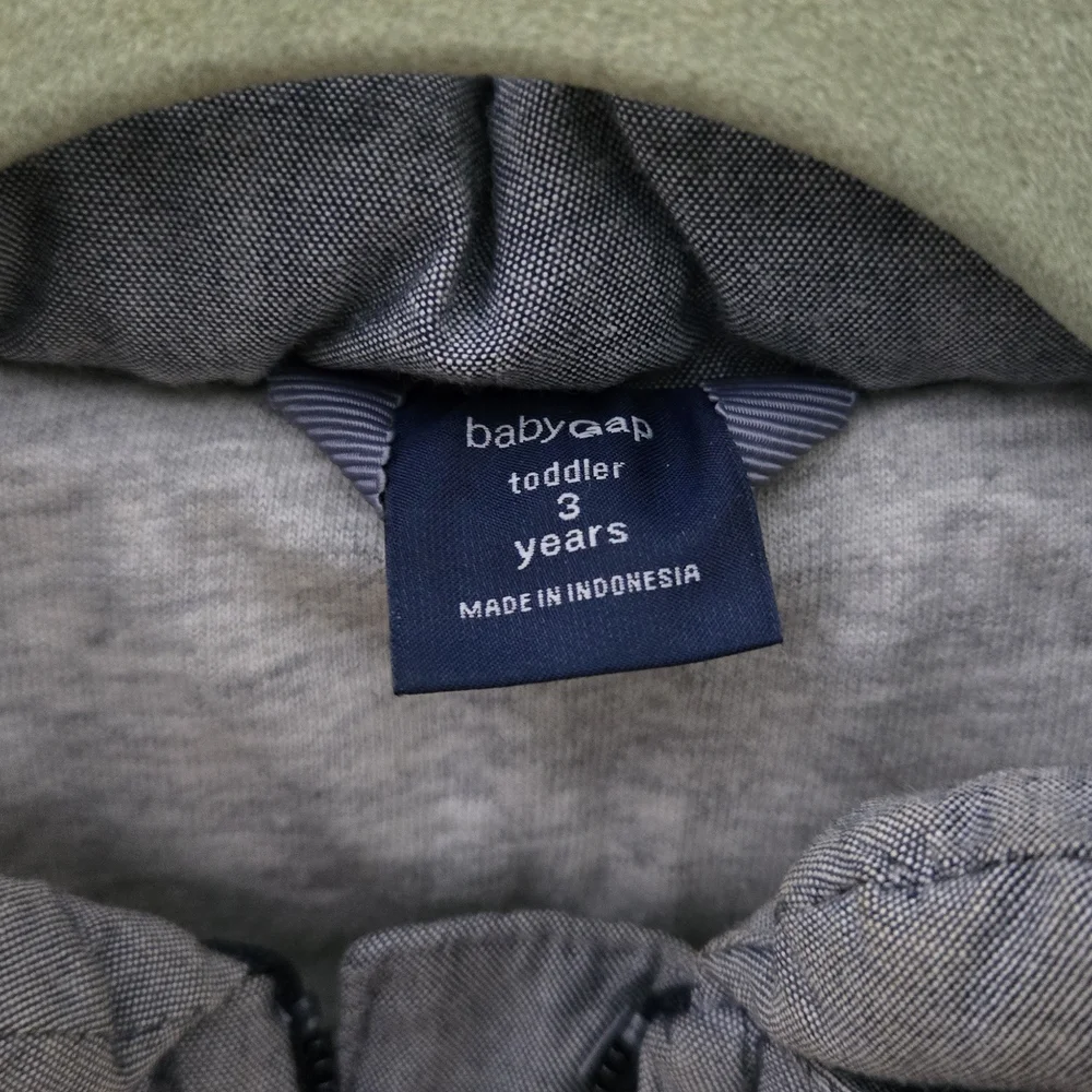 Baby GAP Chambray Puffer Vest